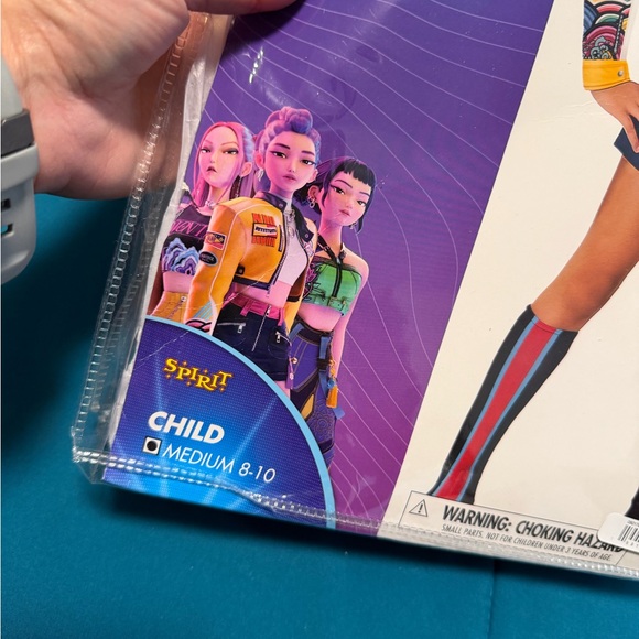 New K Pop Demon Hunters Rumi Costume M 8-10 - Picture 2 of 4